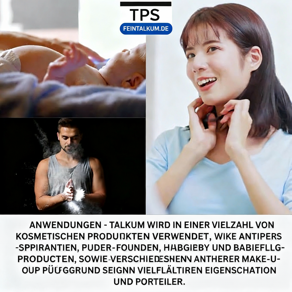 100% natürliches Talkumpuder A+ für Gesichts-Make-up und kosmetische Formulierungen